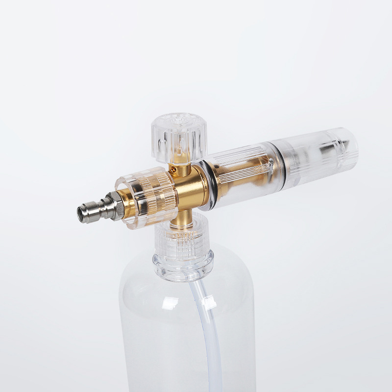 Kommersiell skönhetsbutik biltvätt med hög tryck vattenpistolskumkruka