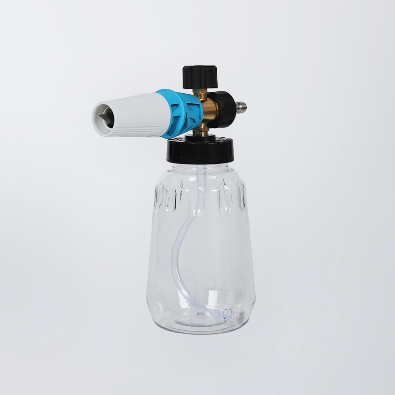 Högt tryck biltvättpistol och skumkruka