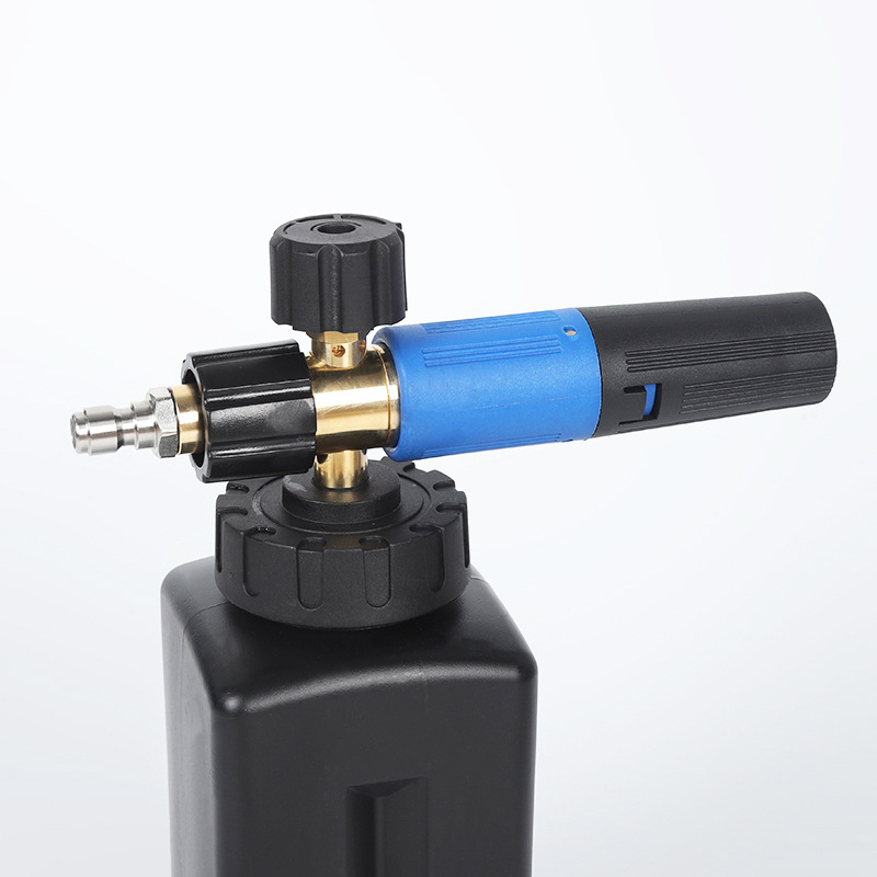 Tryckbricka handhållen skumkruka