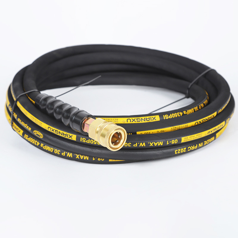 Högtrycksbiltvättmaskin Vattenutlopp Gummislang