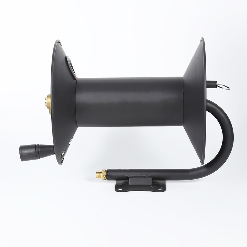 Manuell teleskopisk högtrycksvattenslangrulle