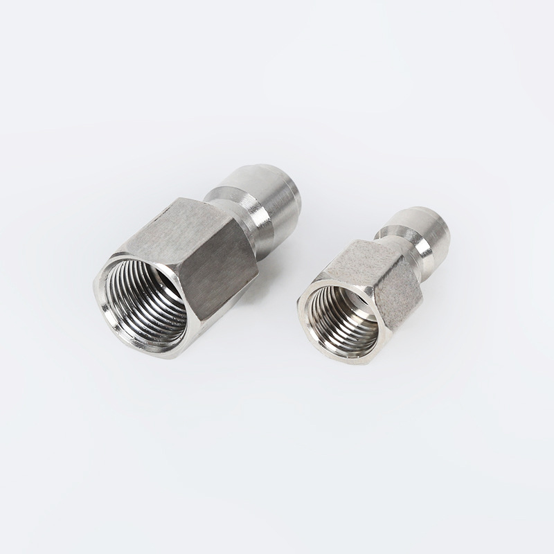 Högtrycksrengöringsmaskin rakt genom Rotary Quick Connector