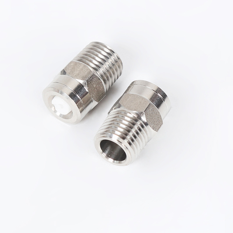 Spolande dammkotte som atomiserar munstycket