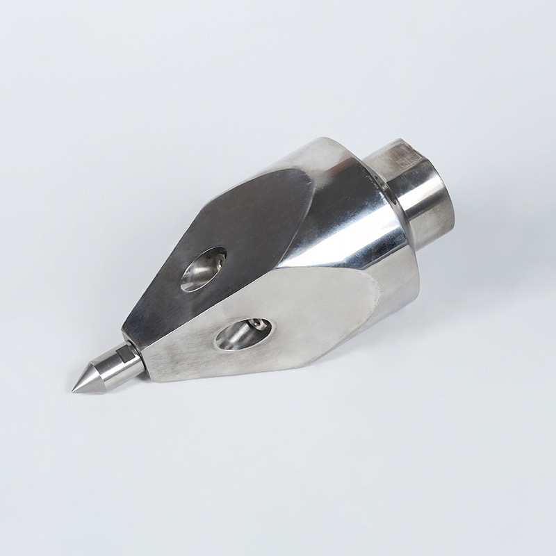 Högtrycksrengöring och avblockerande roterande munstycke