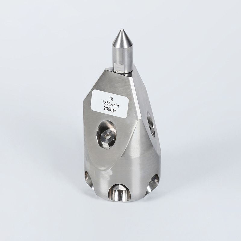 Rengöringsmaskin rostfritt stål rör med hög tryck punktering munstycke