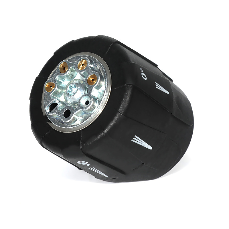 Litiumbatteri multifunktionellt fem-i-ett-munstycke högtrycksfläktmunstycke