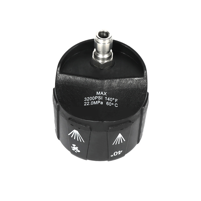 Litiumbatteri multifunktionellt fem-i-ett-munstycke högtrycksfläktmunstycke