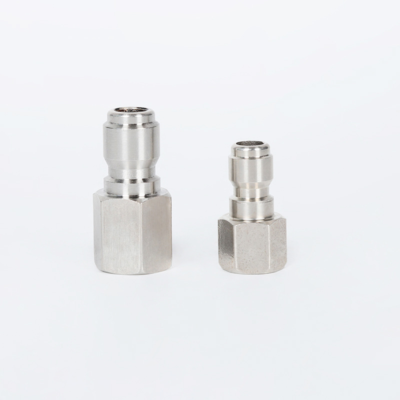 Högtrycksrengöringsmaskin rakt genom Rotary Quick Connector