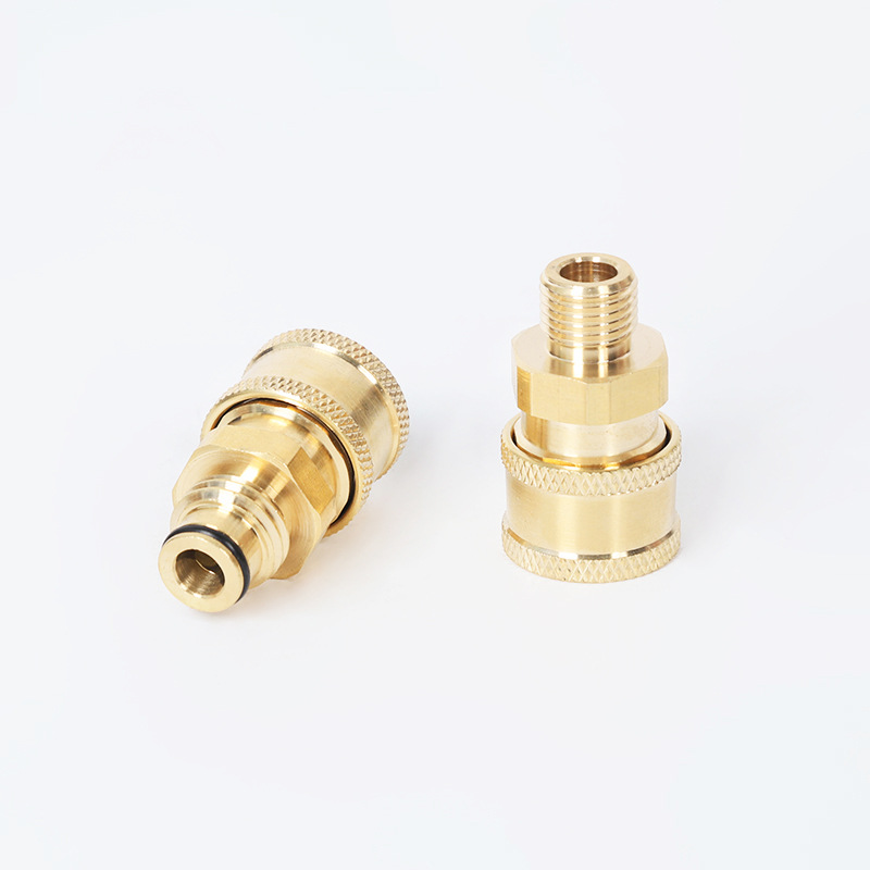 Biltvättvattenmunstycke Konvertering 1/4 Union Quick Plug