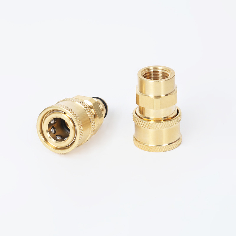 Biltvättvattenmunstycke Konvertering 1/4 Union Quick Plug