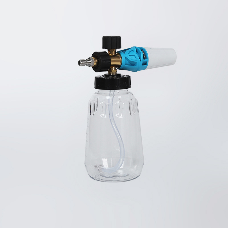 Högt tryck biltvättpistol och skumkruka