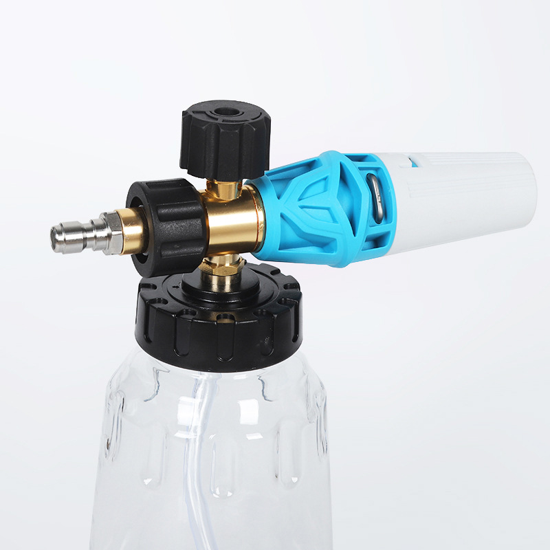 Högt tryck biltvättpistol och skumkruka