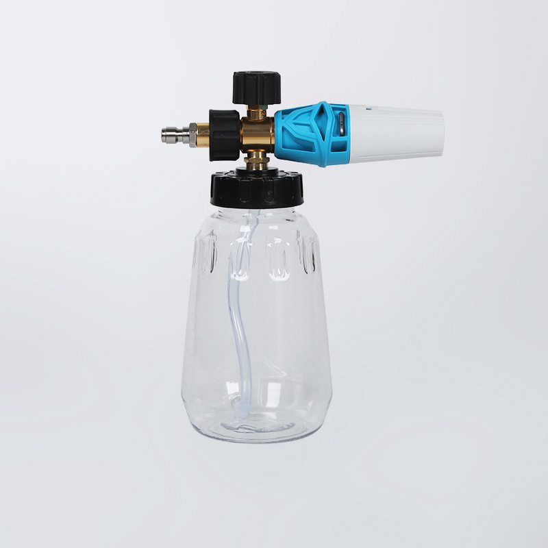 Högt tryck biltvättpistol och skumkruka