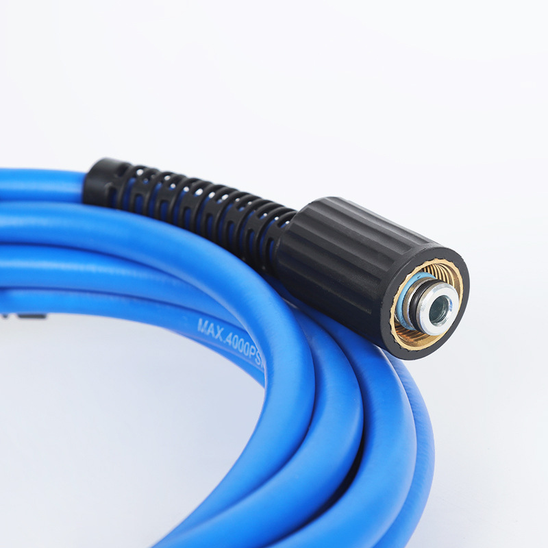 Tvättmaskin högt tryck biltvättvattenuttag gummirör