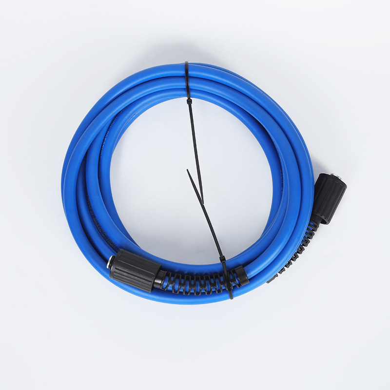 Tvättmaskin högt tryck biltvättvattenuttag gummirör