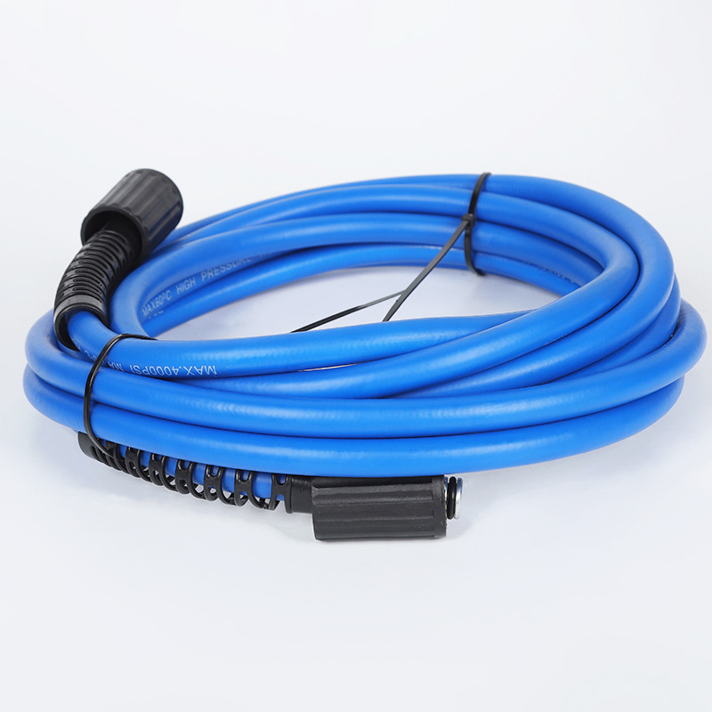 Tvättmaskin högt tryck biltvättvattenuttag gummirör