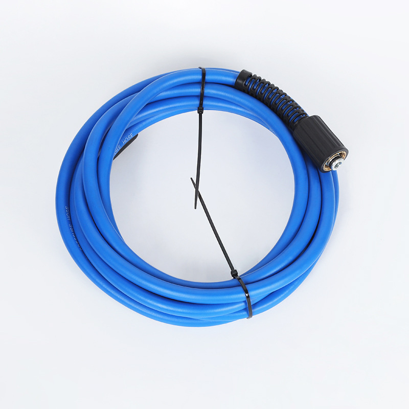 Tvättmaskin högt tryck biltvättvattenuttag gummirör