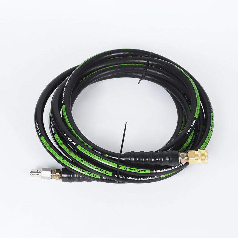 Biltvättmaskin Högtrycksvattenpistol anpassad till avloppslang