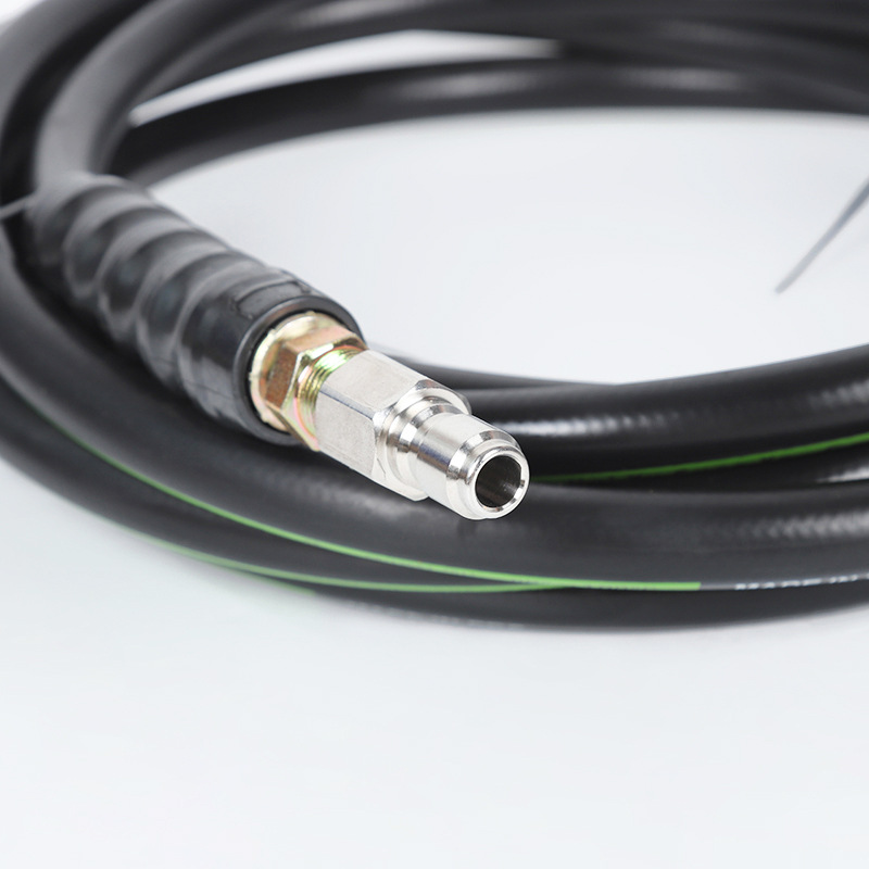 Biltvättmaskin Högtrycksvattenpistol anpassad till avloppslang