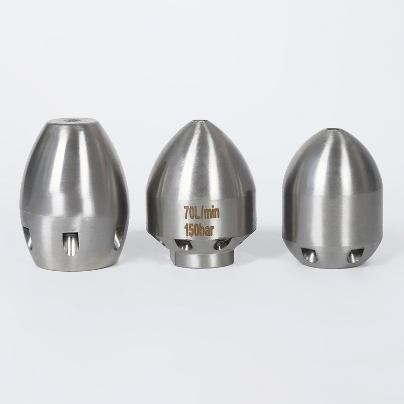 70L 150bar Rengöringsmaskin Högtrycksrengöring och muddringsmunstycke